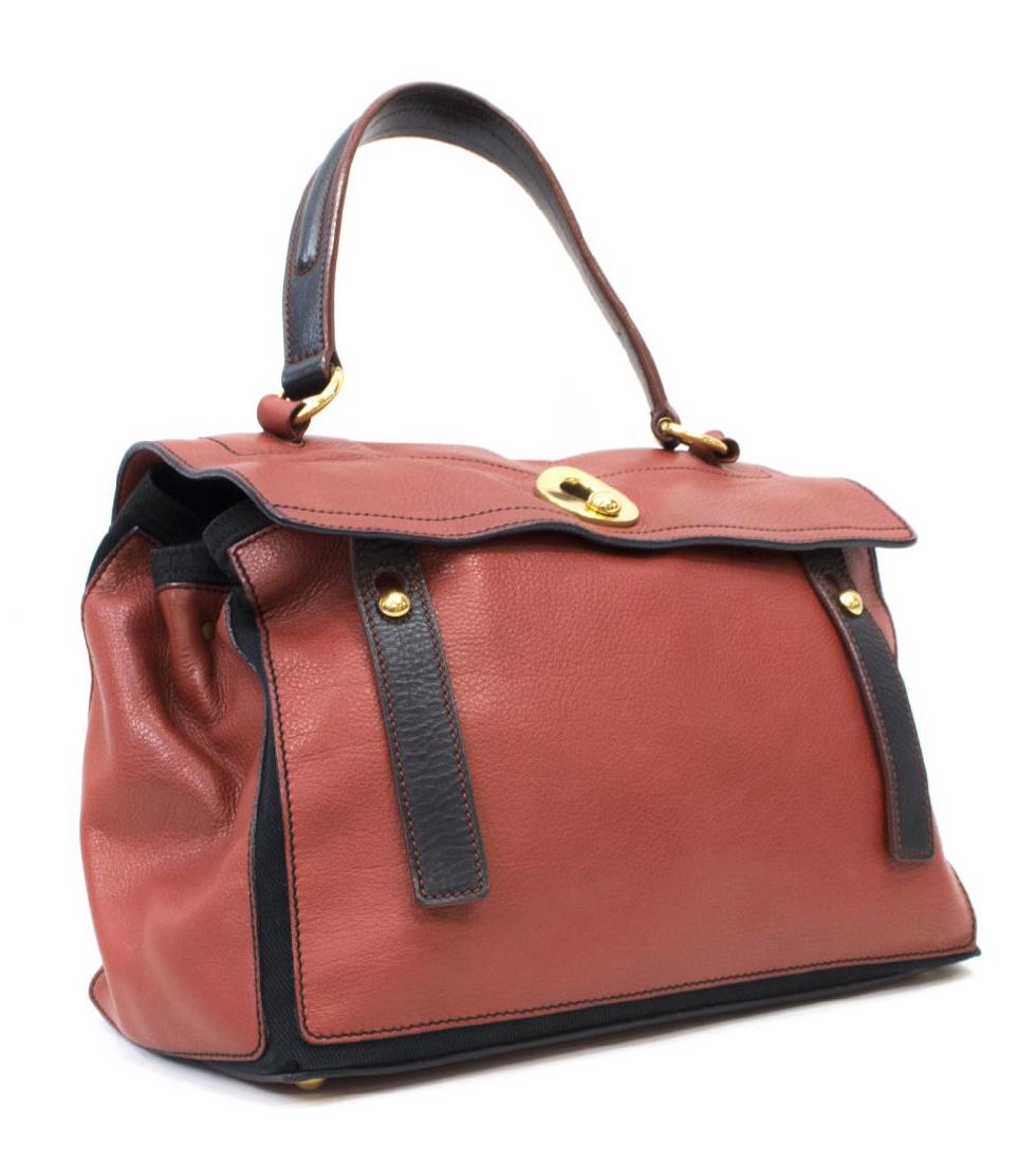 YVES SAINT LAURENT LEATHER HAND BAG (1 of 8)