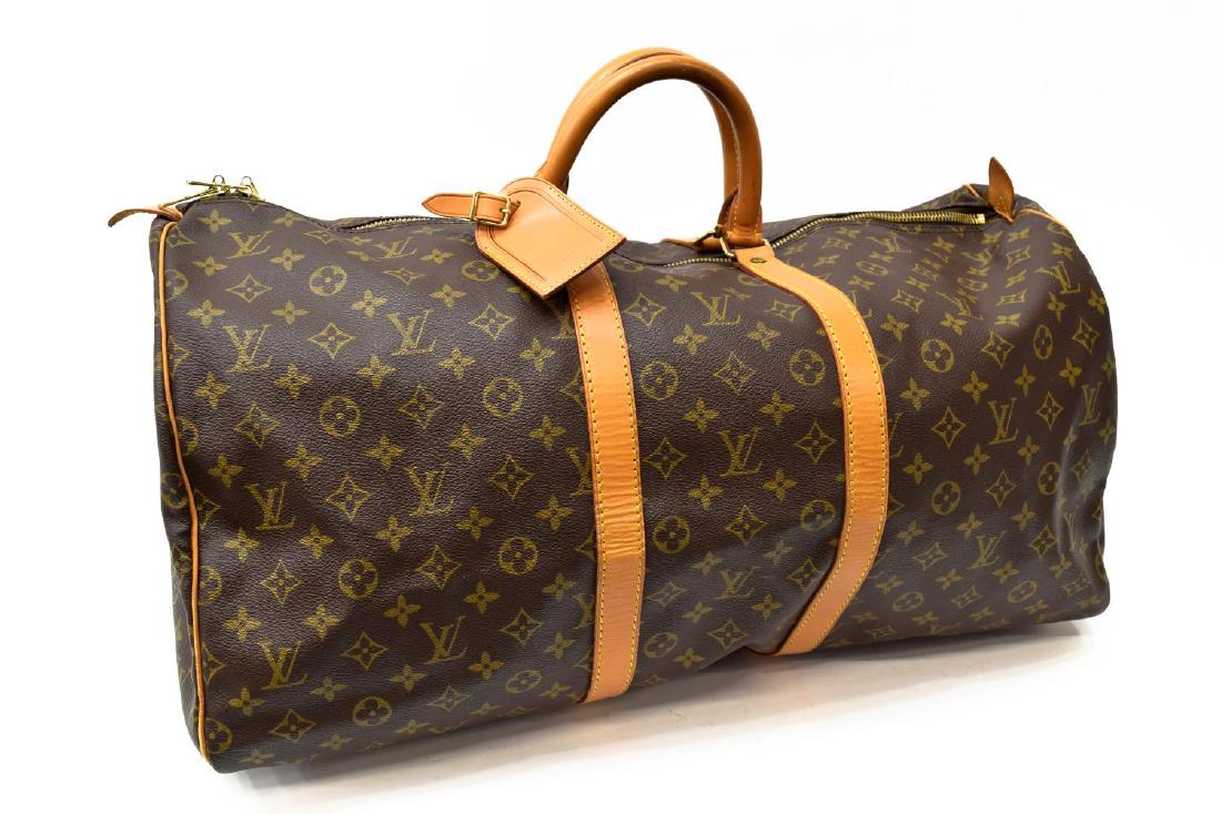 LOUIS VUITTON 'KEEPALL 55' MONOGRAM CANVAS DUFFLE (1 of 5)