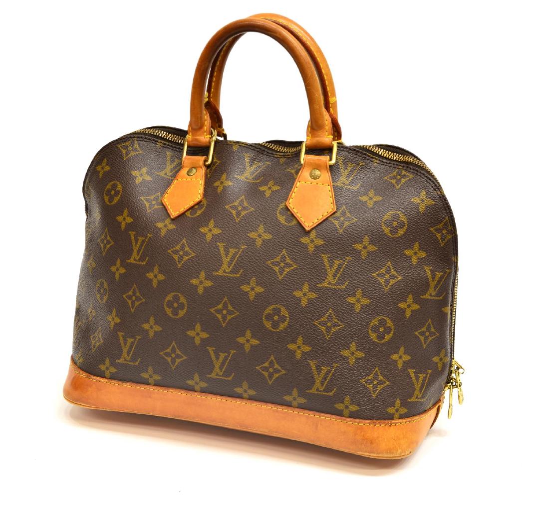 LOUIS VUITTON MONOGRAM CANVAS ALMA HANDBAG (1 of 5)