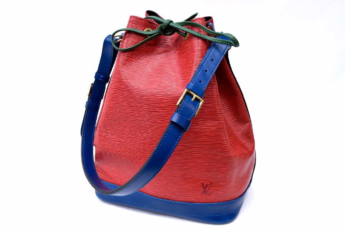 LOUIS VUITTON NOE GM TRICOLOR EPI LEATHER BAG (1 of 7)