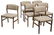(6) DANISH MID-CENTURY MODERN ROSEWOOD SIDE CHAIRS
