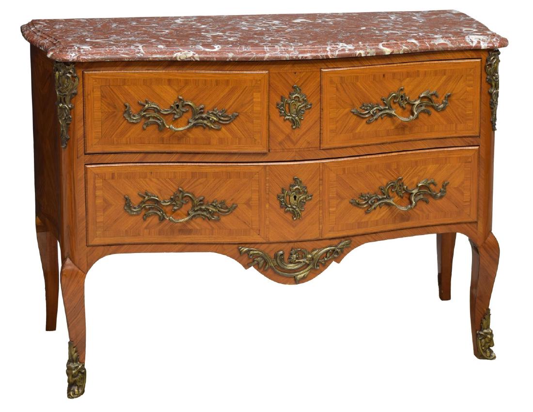 FRENCH LOUIS XV STYLE COMMODE (1 of 3)