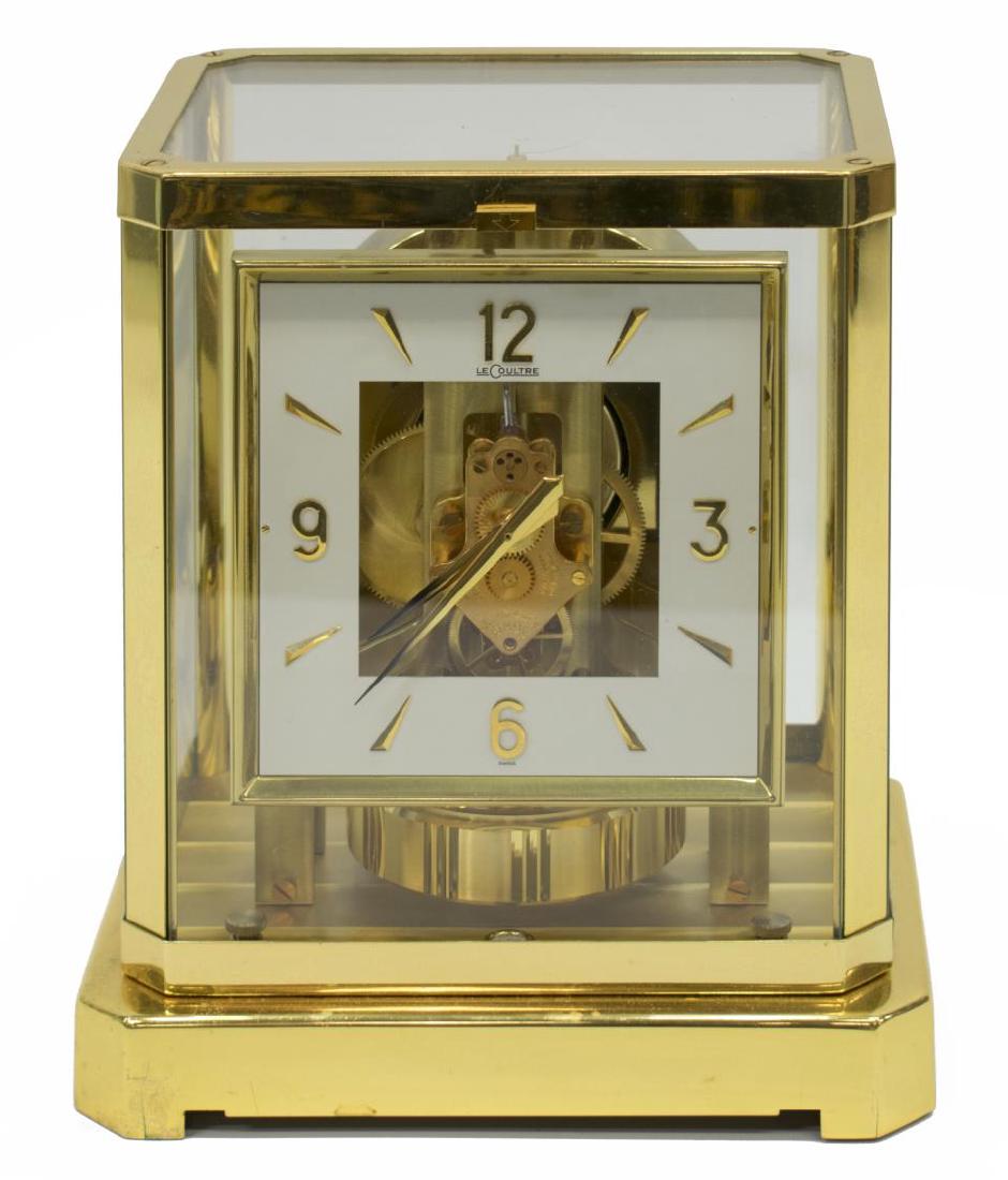 LE COULTRE 'ATMOS' GILT METAL MANTLE CLOCK, SWISS (1 of 4)