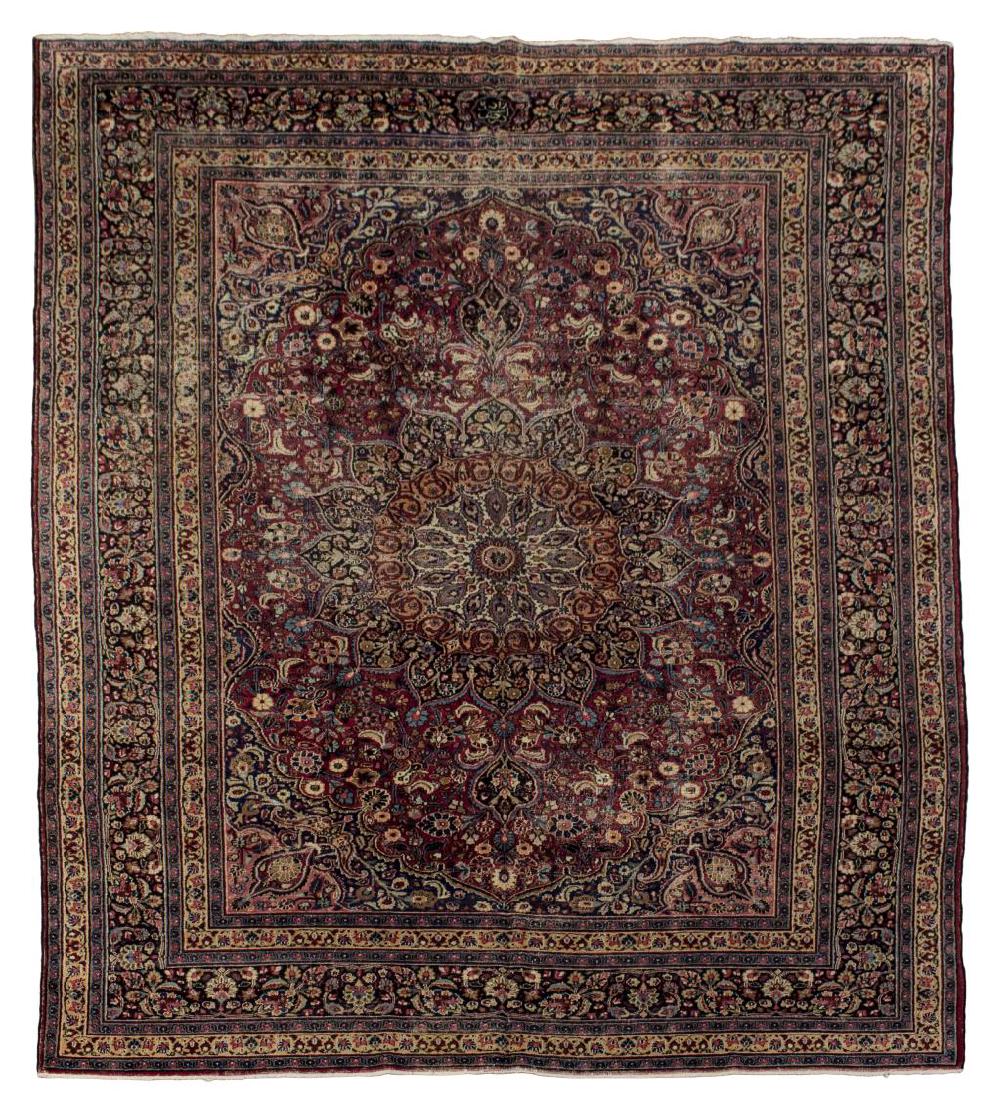 DOROSH HAND TIED WOOL RUG, APPROX 8'8" X 12'4" (1 of 2)