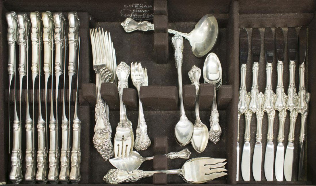 (97) REED & BARTON MARLBOROUGH STERLING FLATWARE (1 of 3)
