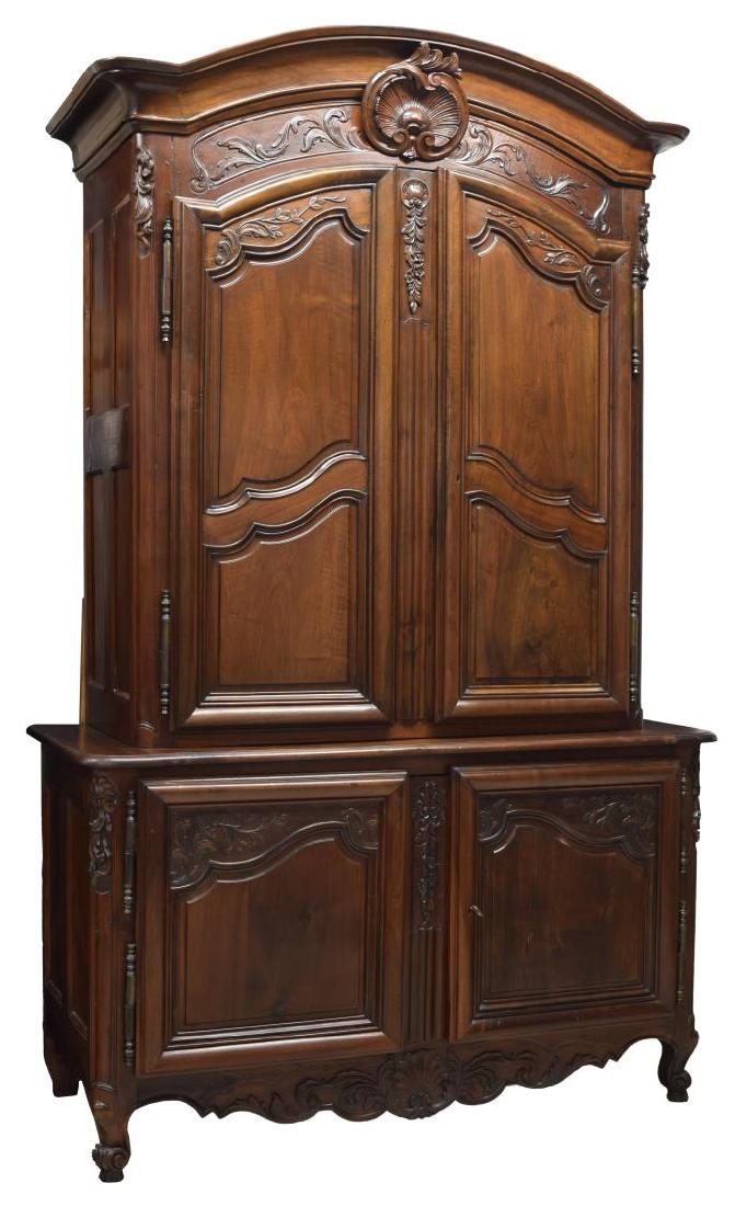 MONUMENTAL 18TH C. FRENCH DEUX CORPS CABINET (1 of 4)