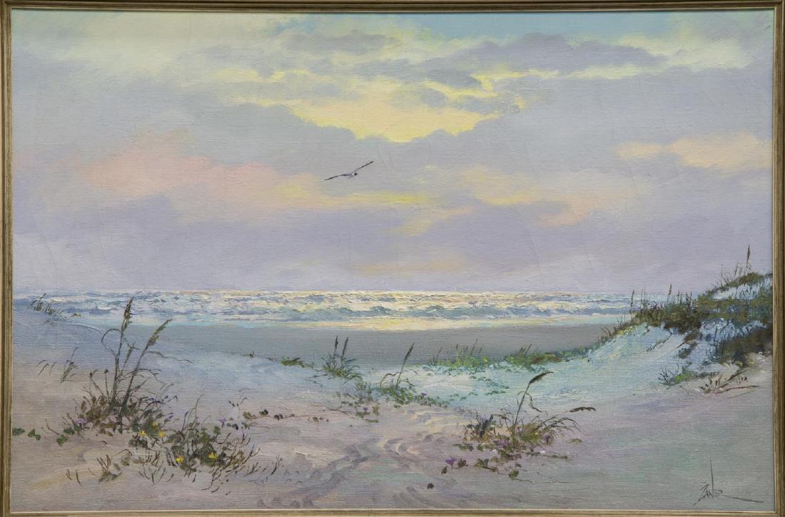 WILLIAM ZANER (1930-2015) SUNRISE, PADRE ISLAND (1 of 5)