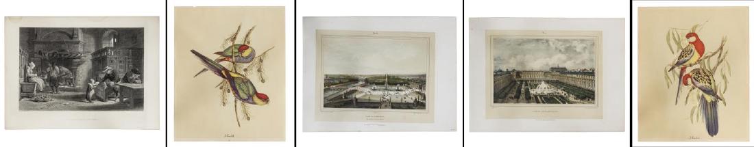 (5) UNFRAMED PRINTS, F. GOODALL, PH BENOIST, ETC (1 of 6)