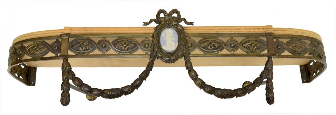 LOUIS XVI STYLE CANOPY BED CROWN (1 of 2)