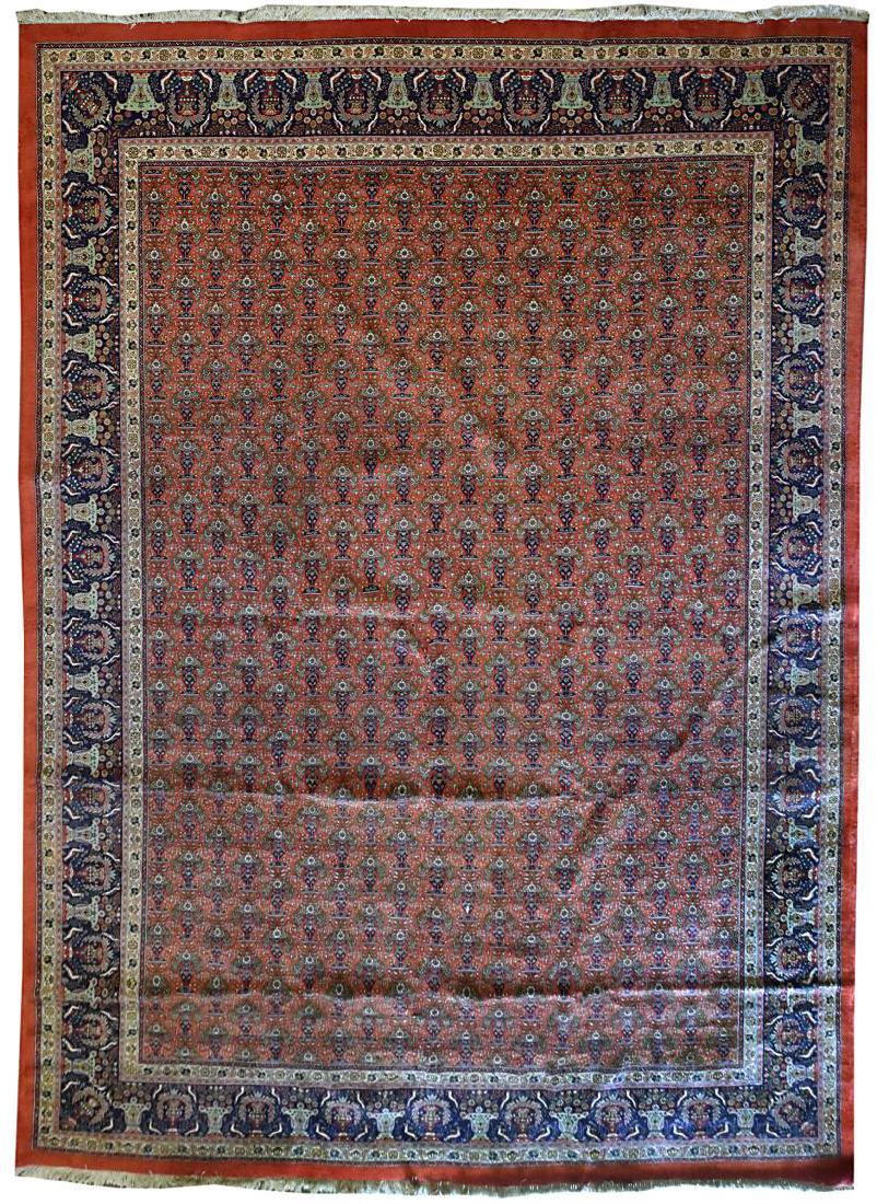 PERSIAN TABRIZ HAND-WOVEN RUG, 17'2" x 11'.3" (1 of 4)