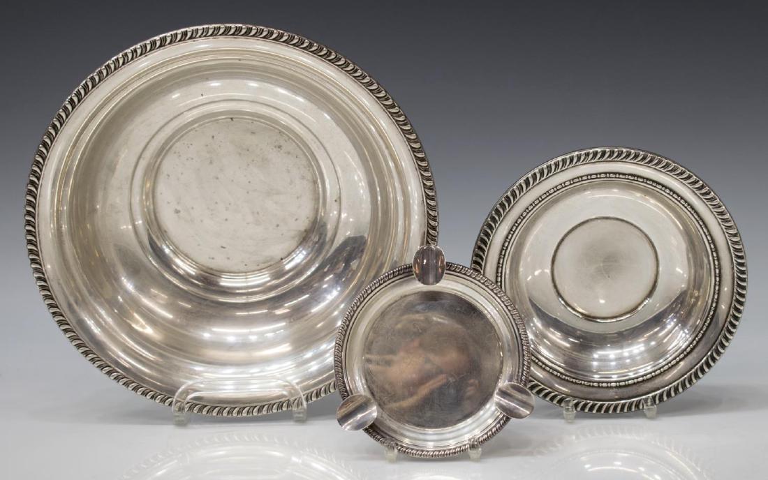 (3) GROUP OF STERLING SILVER BOWLS & ASHTRAY (1 of 5)