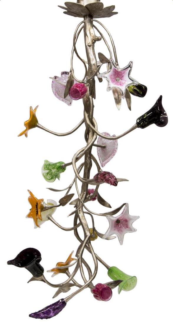 ART GLASS BELLA IGUAZU PENDANT CHANDELIER & SCONCE (1 of 8)