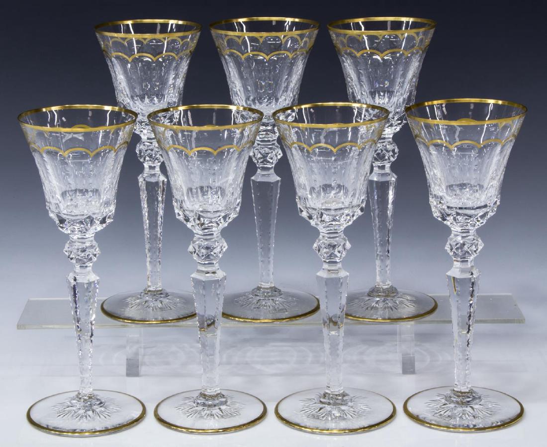 (7) ST. LOUIS CRYSTAL 'EXCELLENCE' WATER GOBLETS (1 of 5)