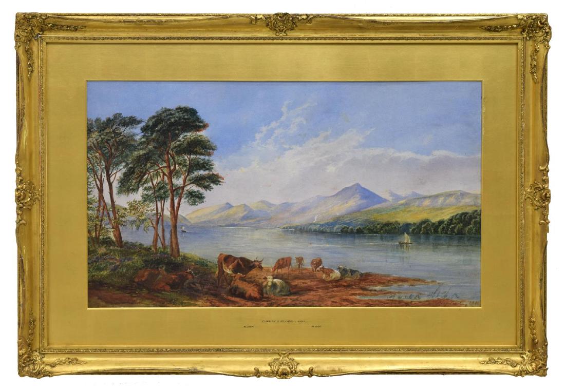 COPLEY FIELDING (1787-1855) WATERCOLOR (1 of 4)