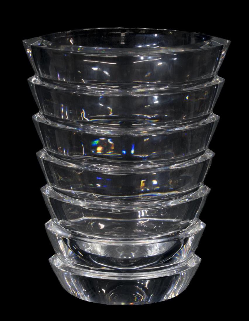 BACCARAT COLORLESS CRYSTAL 'COCO' VASE (1 of 2)
