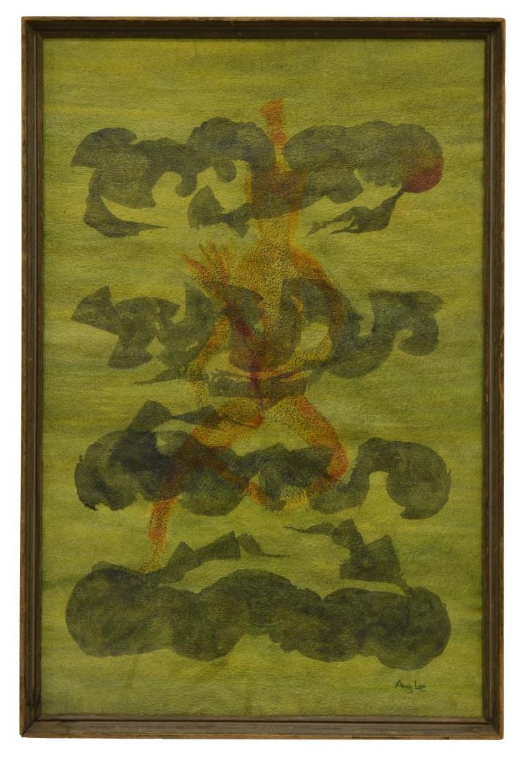 AMY FREEMAN LEE (1914-2004) WATERCOLOR ON PAPER (1 of 5)