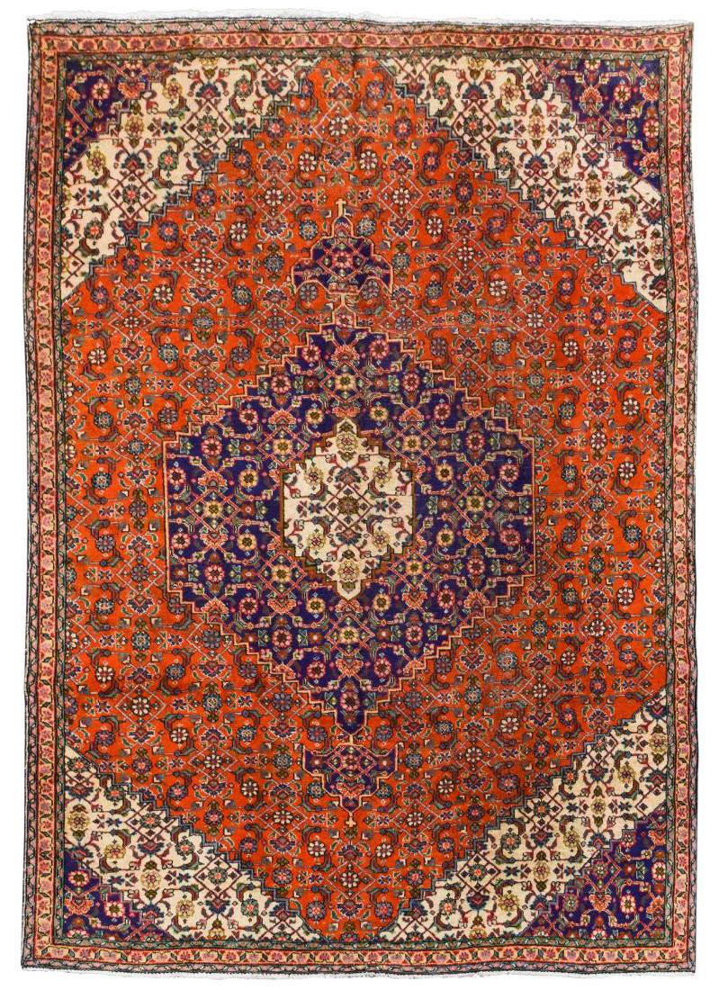 HAND WOVEN PERSIAN BIJAR RUG, 6'6" x 9'8" (1 of 4)
