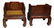 (3) CHINESE RED LACQUER ALTAR THRONE CHAIR & TABLE - 2
