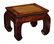 (3) CHINESE RED LACQUER ALTAR THRONE CHAIR & TABLE - 3