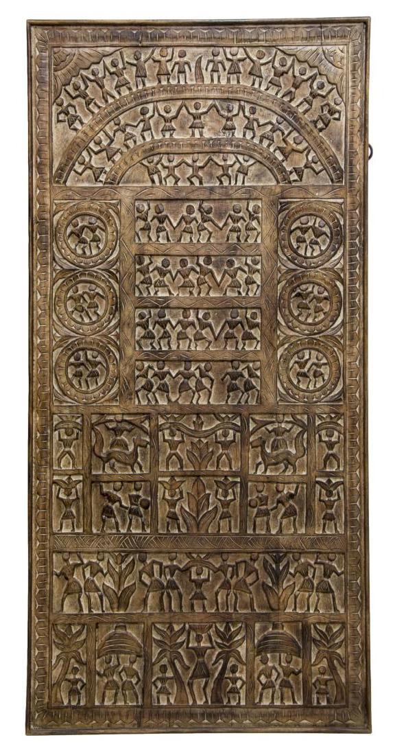 LARGE ARCHITECTURAL RELIEF FIGURAL WALL PANEL (1 of 4)