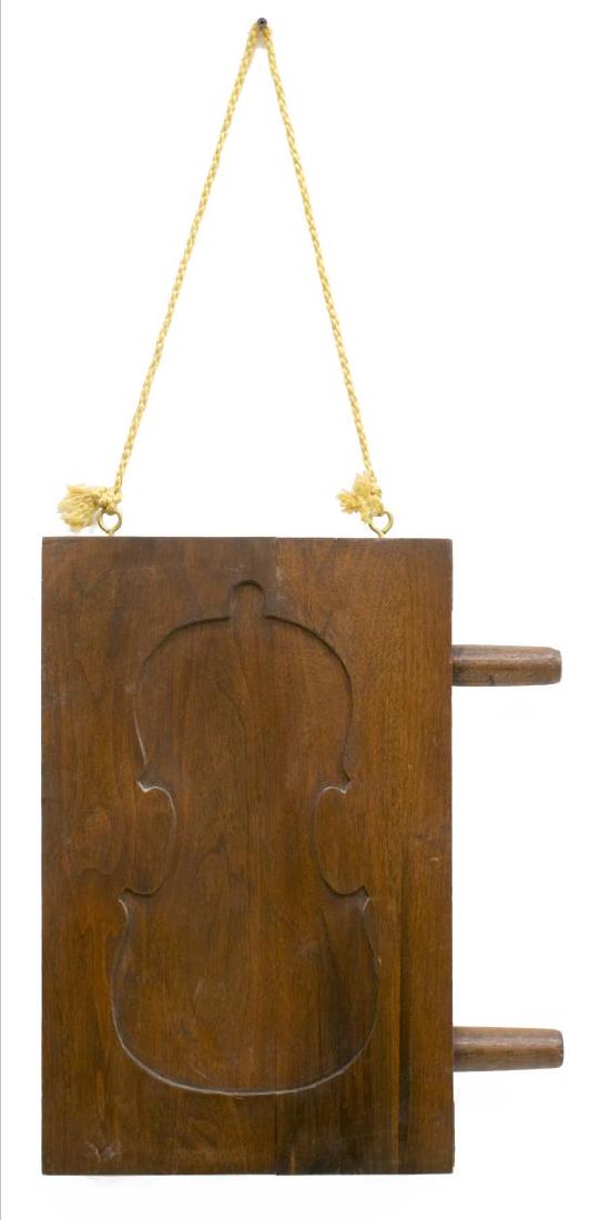 LUTHIER/ VIOLIN MAKER'S WOOD MOLD FORM PRESS TOOL (1 of 3)