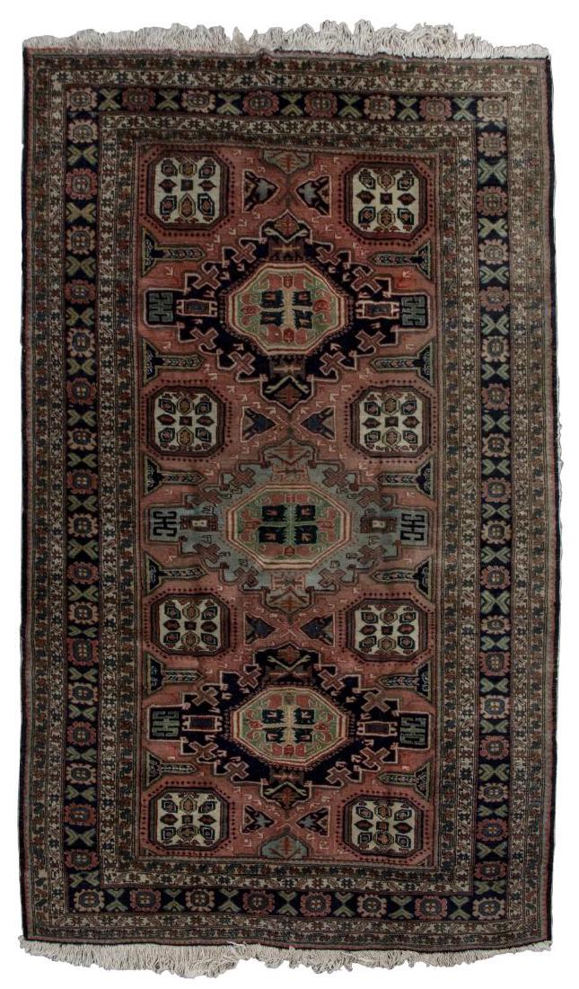 HAND-WOVEN PERSIAN RUG, 5'7" x 8'8" (1 of 2)