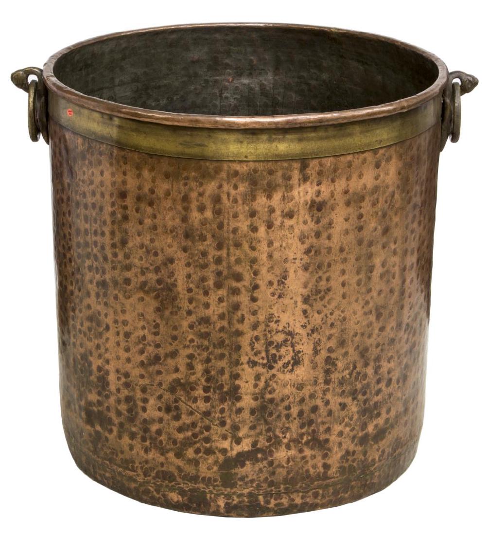 LARGE COPPER PLANTER (1 of 2)