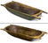 (2) PRIMITIVE CARVED WOOD DOUGH BOWLS