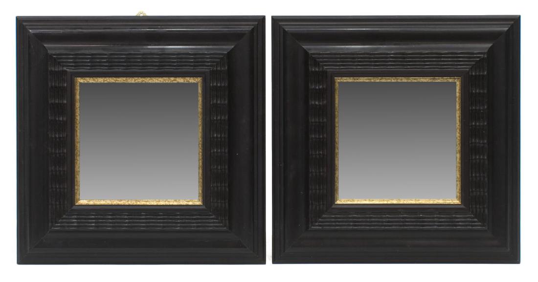 (2) SMALL CONTINENTAL DECORATIVE WALL MIRRORS (1 of 2)