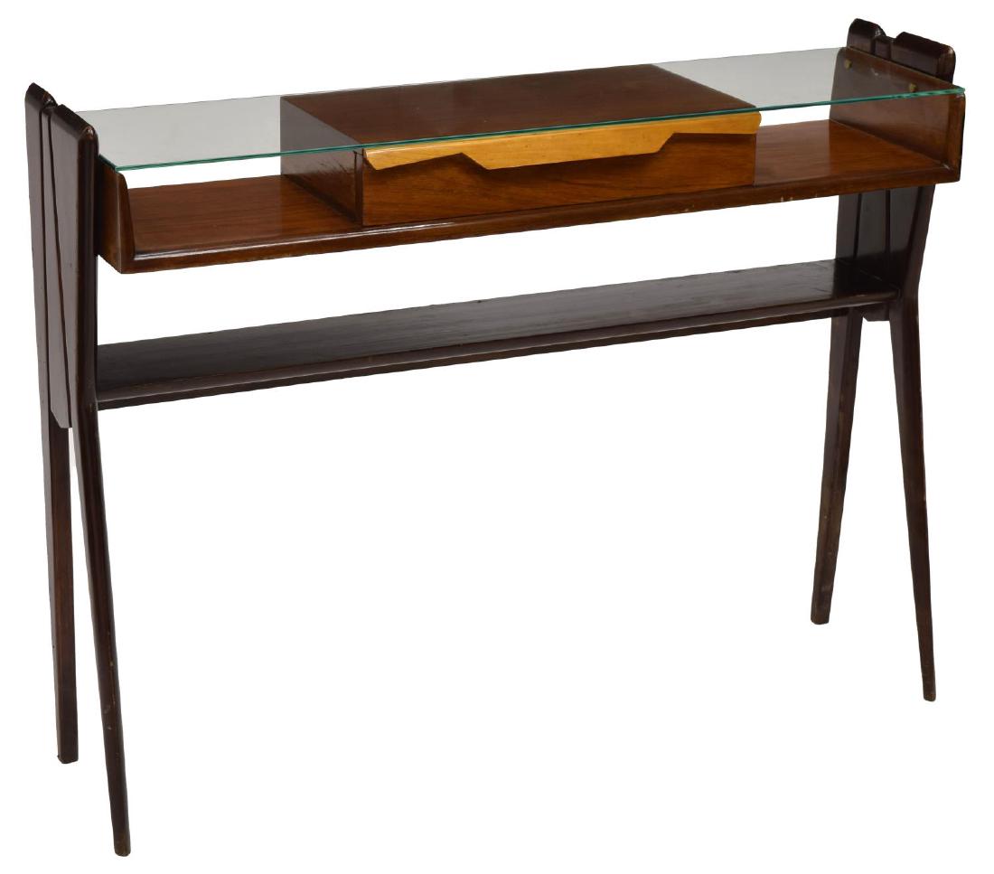 PARISI (ATTRIB.) ITALIAN MID-CENTURY CONSOLE TABLE (1 of 2)