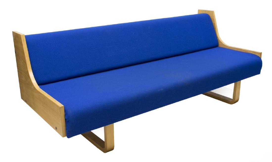 DANISH MODERN BEECH WOOD SOFA DAY BED (1 of 3)