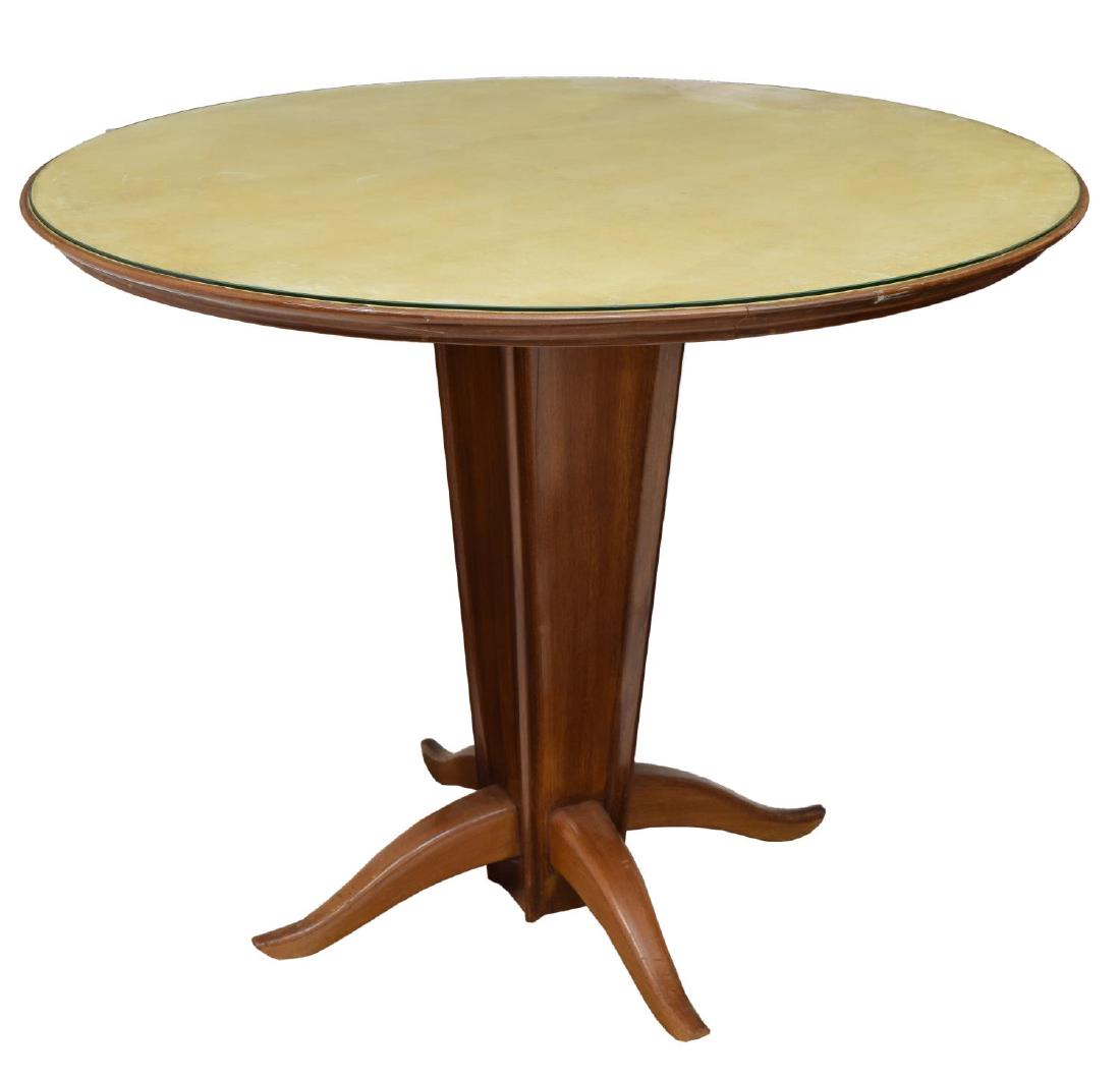 ITALIAN MID-CENTURY MODERN CIRCULAR DINING TABLE (1 of 2)