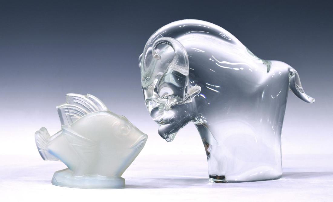 (2) ZANETTI MURANO ART GLASS BULL & SABINO FISH (1 of 6)