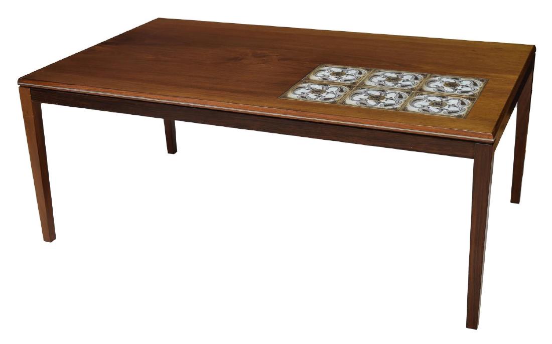 DANISH MID-CENTURY MODERN TILED COFFEE TABLE (1 of 3)