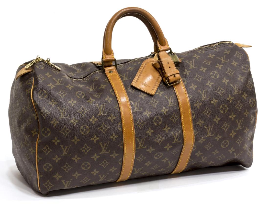 LOUIS VUITTON KEEPALL 50 TRAVELING DUFFLE BAG (1 of 5)
