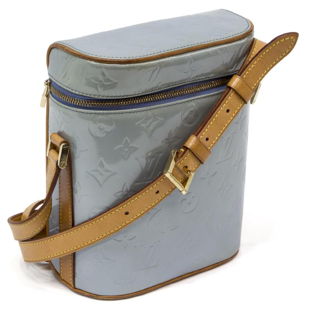 LOUIS VUITTON SULLIVAN BLUE VERTICAL SHOULDER BAG (1 of 5)