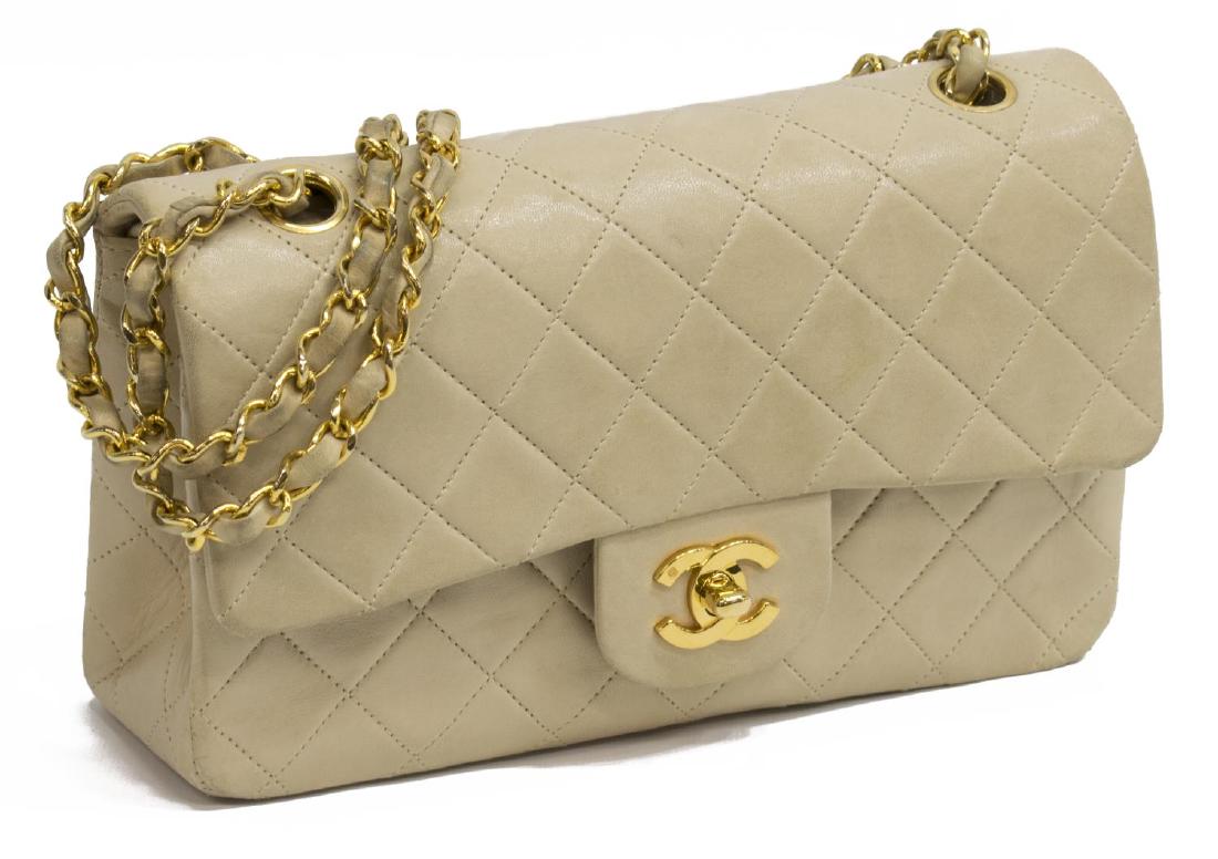 CHANEL QUILTED CLASSIC DOUBLE FLAP SHOULDER BAG (1 of 4)
