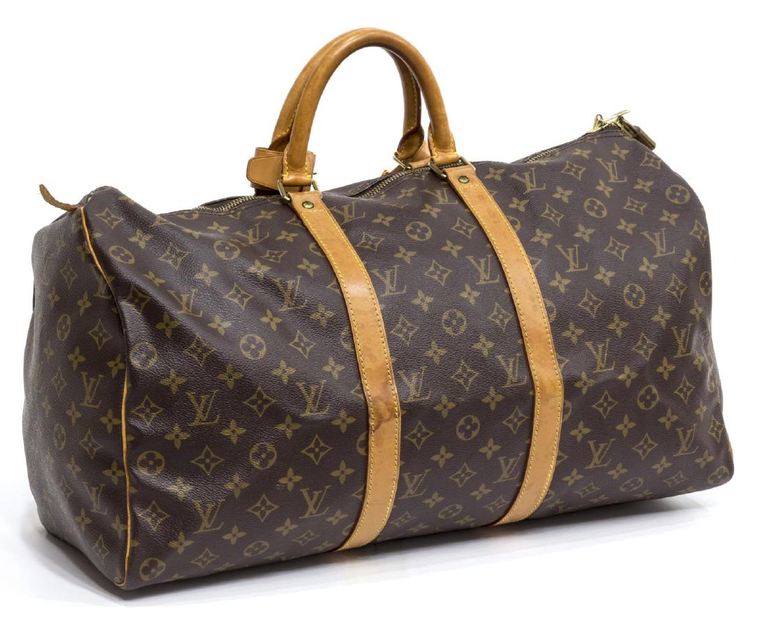 LOUIS VUITTON 'KEEPALL 50' MONOGRAM CANVAS DUFFLE (1 of 4)