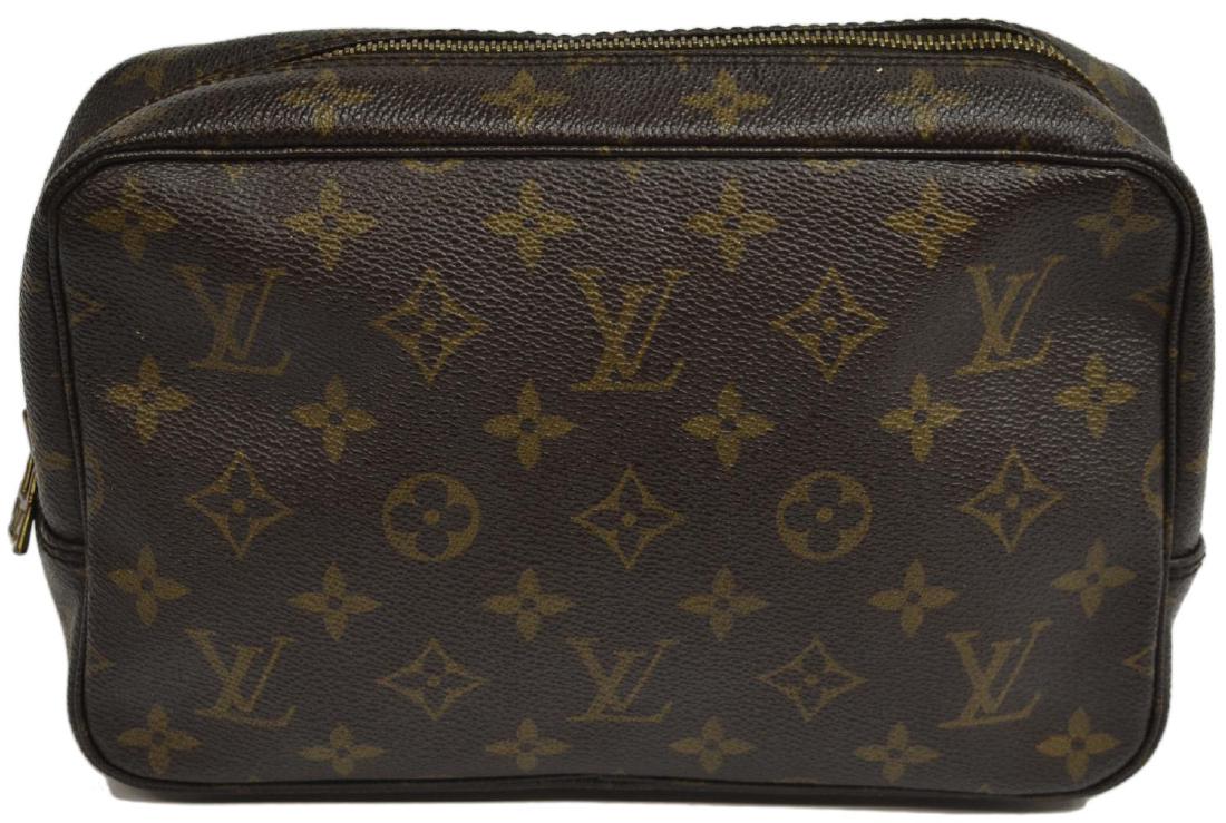 LOUIS VUITTON MONOGRAM CANVAS TOILETRY POUCH (1 of 3)