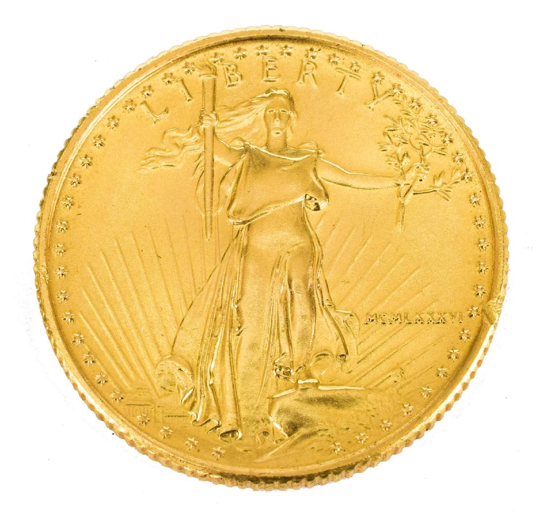 U.S. $10 DOLLAR GOLD EAGLE BULLION COIN (1 of 2)