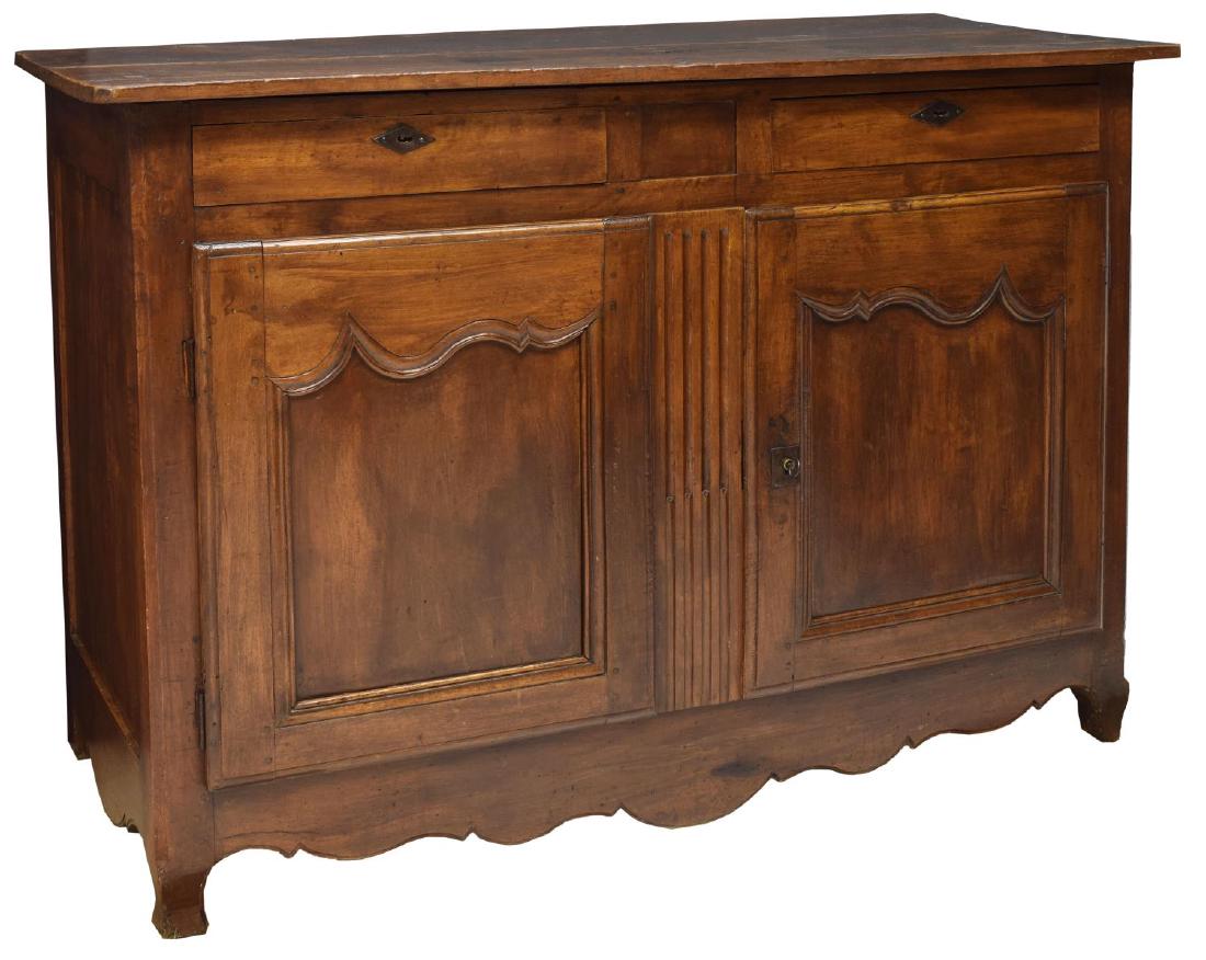 FRENCH LOUIS XV SIDEBOARD, LATE 18TH C. (1 of 4)