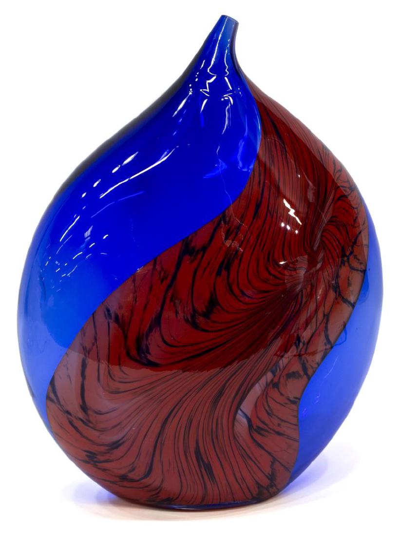 LINO TAGLIAPIETRA (B.1934) MURANO ART GLASS VASE (1 of 5)