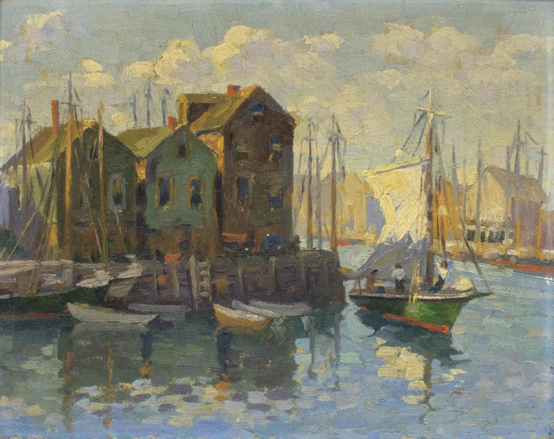 FERDINAND KAUFMANN (1864-1942) GLOUCESTER COAST (1 of 3)