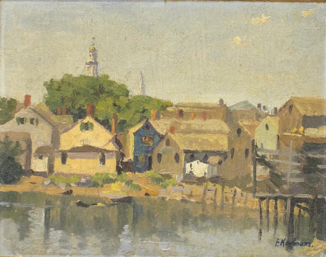 FERDINAND KAUFMANN (1864-1942) CITY PAINTING (1 of 3)