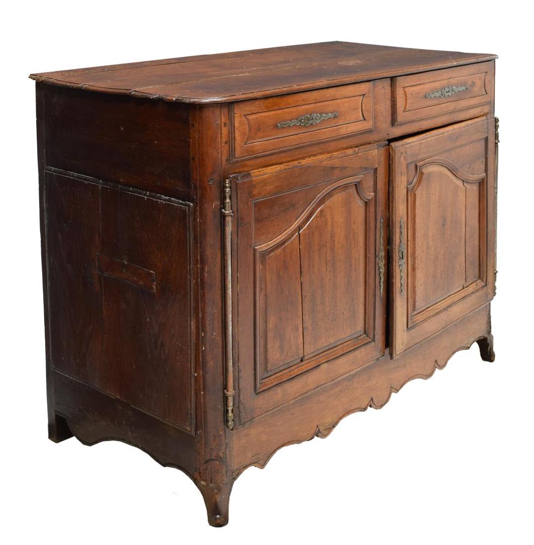 FRENCH PROVINCIAL LOUIS XV WALNUT SIDEBOARD 18TH C (1 of 5)