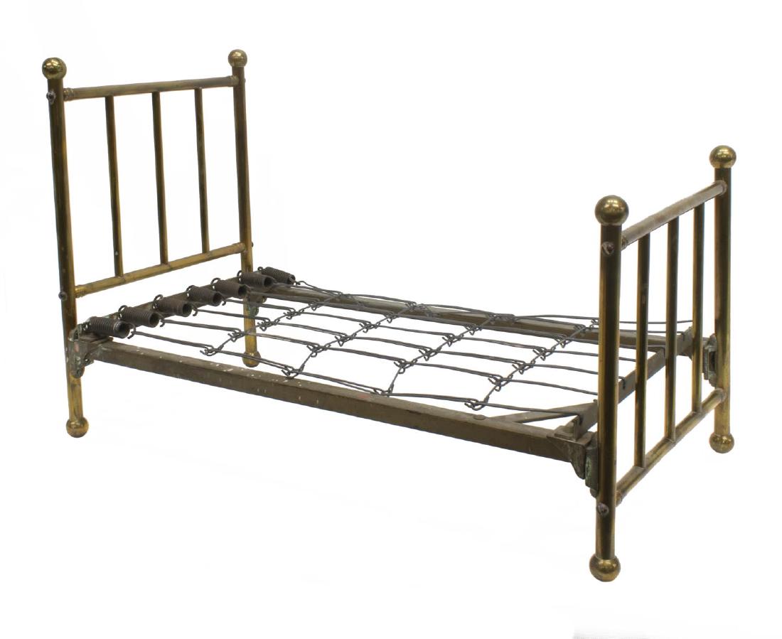 SALESMAN'S SAMPLE BRASS BED (1 of 2)
