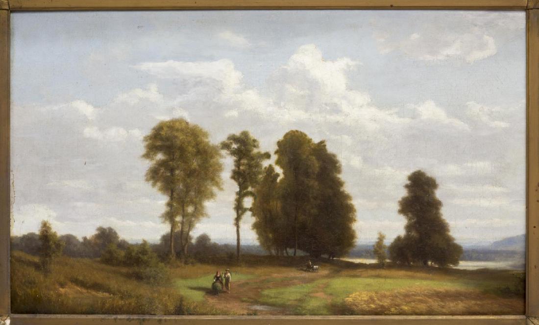 FRAMED OIL ON BOARD PAINTING, LANDSCAPE (1 of 4)