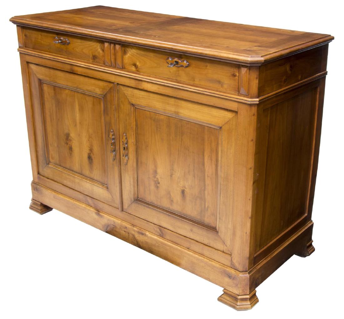 LOUIS PHILIPPE FRUITWOOD SIDEBOARD (1 of 3)