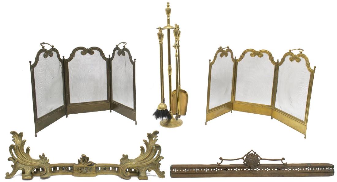 ANTIQUE FRENCH FIRE IMPLEMENTS & ACCESSORIES (1 of 3)