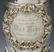 GERMAN 800 SILVER PRESENTATION GRAPE VINE POKAL - 2